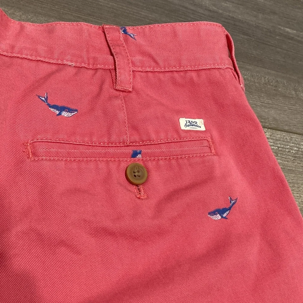 IZOD Saltwater Preppy Shorts Size 33 - Picture 7 of 7